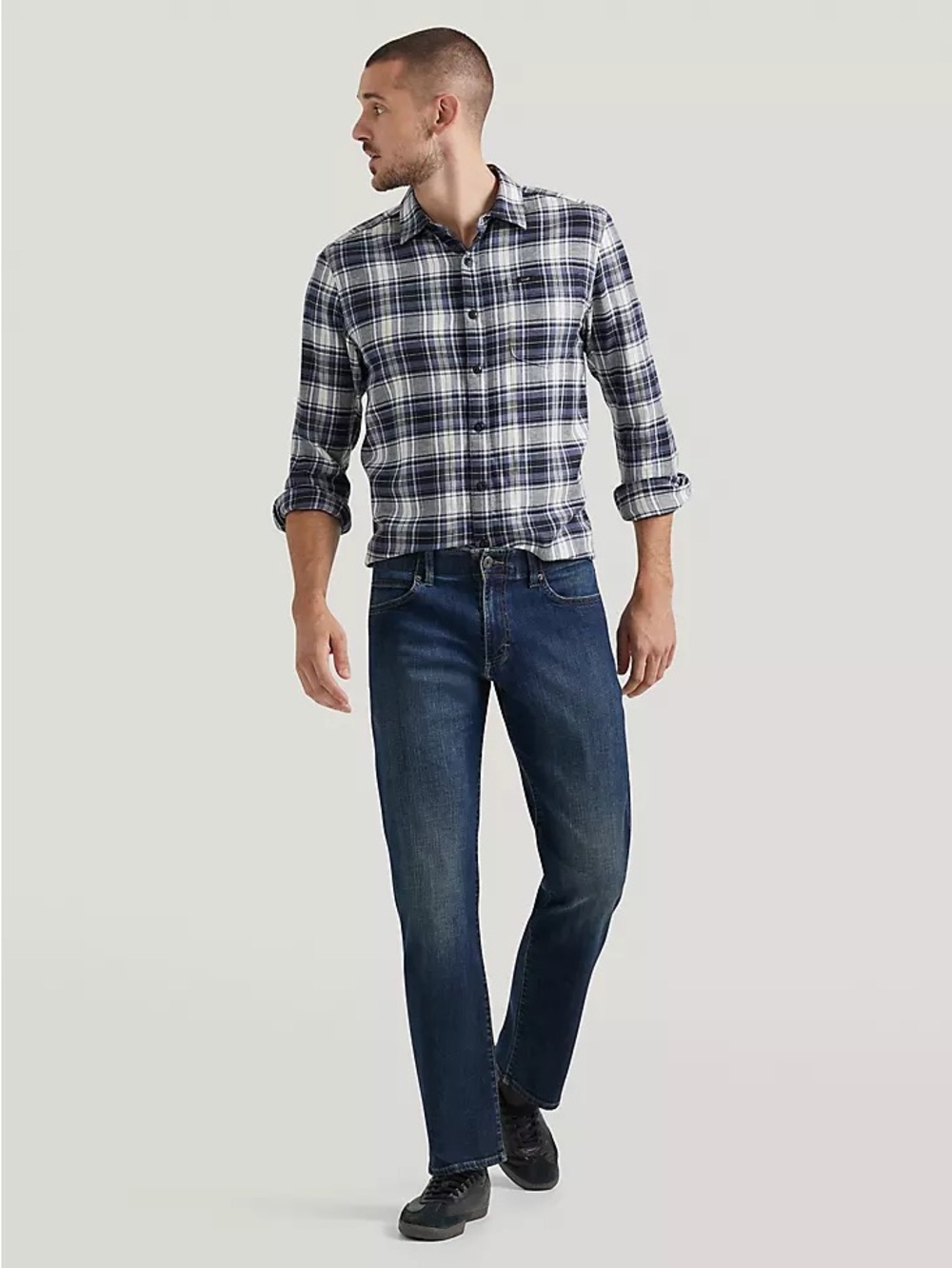 Lee Extreme Motion Straight Fit Jeans - Jaxon - 38x30 - New